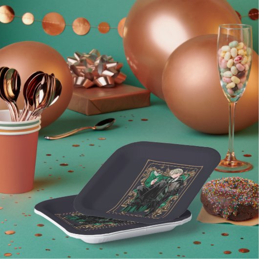 ハリーポッター™ | Anime Draco Malfoy着席 ペーパープレート (複数)