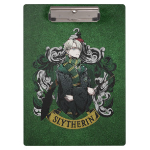 ハリーポッター™   Anime Draco Malfoy House Crest クリップボード