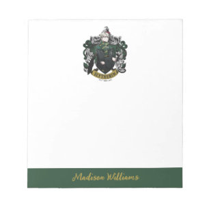 ハリーポッター™   Anime Draco Malfoy House Crest ノートパッド