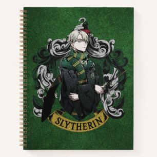 ハリーポッター™   Anime Draco Malfoy House Crest ノートブック