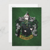 ハリーポッター™ | Anime Draco Malfoy House Crest ポストカード (正面/裏面)