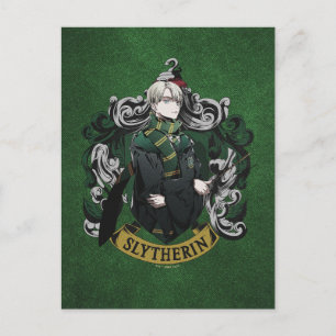 ハリーポッター™   Anime Draco Malfoy House Crest ポストカード
