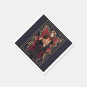 ハリーポッター™ | Anime Harmione Granger着席 スタンダードカクテルナプキン (角)