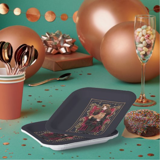 ハリーポッター™ | Anime Harmione Granger着席 ペーパープレート (複数)