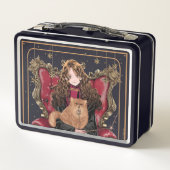 ハリーポッター™ | Anime Harmione Granger着席 メタルランチボックス (裏面)