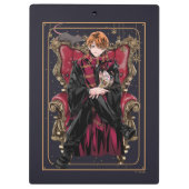 ハリーポッター™ | Anime Ron Weasley着席 クリップボード (裏面)