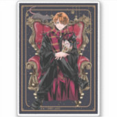 ハリーポッター™ | Anime Ron Weasley着席 シール (正面)