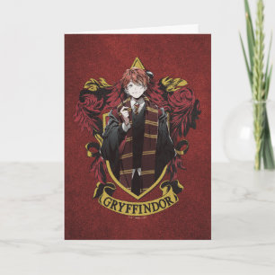 ハリーポッター™   Anime Ron Weasley House Crest カード