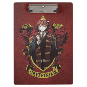 ハリーポッター™ Anime Ron Weasley House Crest クリップボード