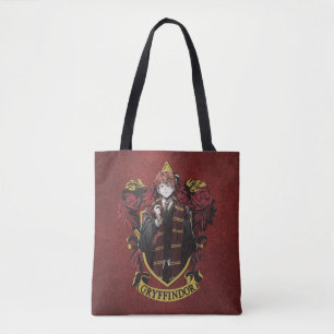 ハリーポッター™   Anime Ron Weasley House Crest トートバッグ