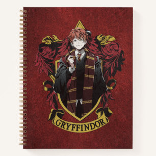 ハリーポッター™   Anime Ron Weasley House Crest ノートブック