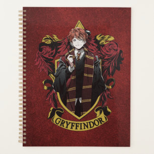ハリーポッター™   Anime Ron Weasley House Crest プランナー手帳