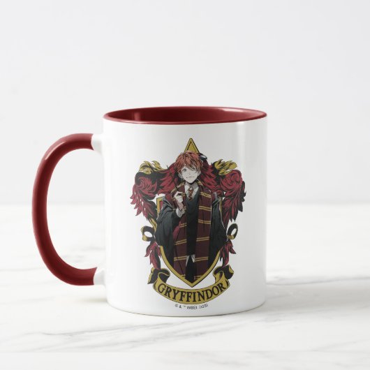 ハリーポッター™ | Anime Ron Weasley House Crest マグカップ (左)