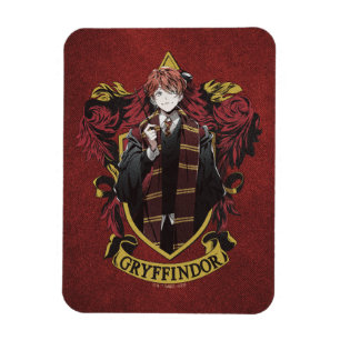 ハリーポッター™ Anime Ron Weasley House Crest マグネット