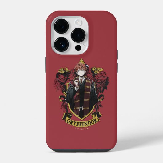 ハリーポッター™ | Anime Ron Weasley House Crest iPhoneケース (裏面)