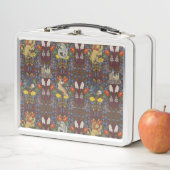 ハリーポッター™ | Burgundy水彩のアイコンパターン メタルランチボックス (インサイチュ)