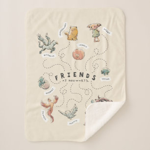 ハリーポッター™   Friends of Hogwarts シェルパブランケット