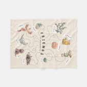 ハリーポッター™ | Friends of Hogwarts フリースブランケット (正面(横))