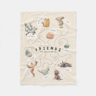 ハリーポッター™   Friends of Hogwarts フリースブランケット