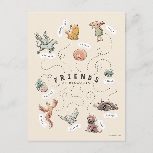 ハリーポッター™ | Friends of Hogwarts ポストカード (正面)