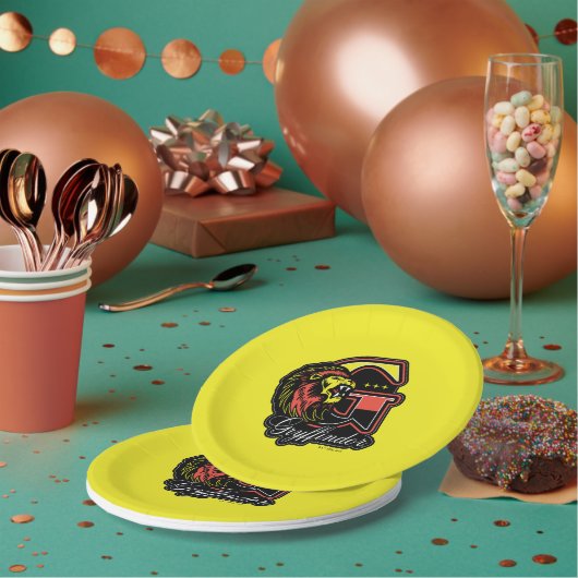 ハリーポッター™ | GRYFFINDOR™アスレティックバッジ ペーパープレート (複数)