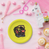 ハリーポッター™ | GRYFFINDOR™アスレティックバッジ ペーパープレート (パーティー)