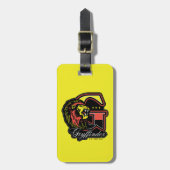 ハリーポッター™ | GRYFFINDOR™アスレティックバッジ ラゲッジタグ (正面縦)
