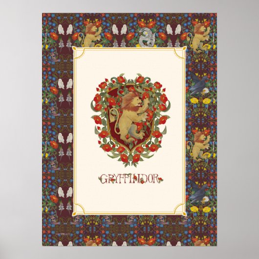ハリーポッター™ | GRYFFINDOR™クレスト ポスター (正面)