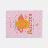 ハリーポッター™ | Harmione Grangerエキサイティング フリースブランケット (正面(横))