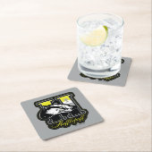 ハリーポッター™ | HUFFLEPUFF™アスレティックバッジ スクエアペーパーコースター (インサイチュ)