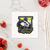 ハリーポッター™ | HUFFLEPUFF™アスレティックバッジ スタンダードカクテルナプキン (インサイチュ)