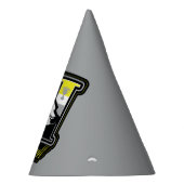 ハリーポッター™ | HUFFLEPUFF™アスレティックバッジ パーティーハット (右)