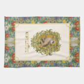 ハリーポッター™ | HUFFLEPUFF™クレスト キッチンタオル (横)