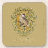 ハリーポッター™ | HUFFLEPUFF™クレスト コースター (正面)