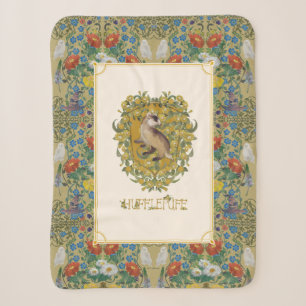 ハリーポッター™ HUFFLEPUFF™クレスト シェルパブランケット