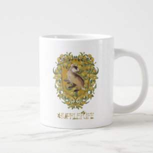 ハリーポッター™   HUFFLEPUFF™クレスト ジャンボコーヒーマグカップ