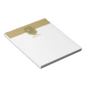 ハリーポッター™ | HUFFLEPUFF™クレスト ノートパッド (アングル)