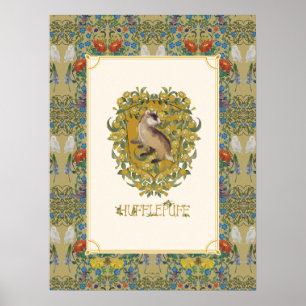 ハリーポッター™   HUFFLEPUFF™クレスト ポスター