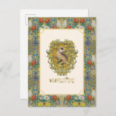 ハリーポッター™ | HUFFLEPUFF™クレスト ポストカード (正面/裏面)