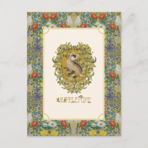 ハリーポッター™   HUFFLEPUFF™クレスト ポストカード