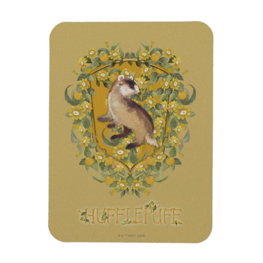 ハリーポッター™ | HUFFLEPUFF™クレスト マグネット (縦)