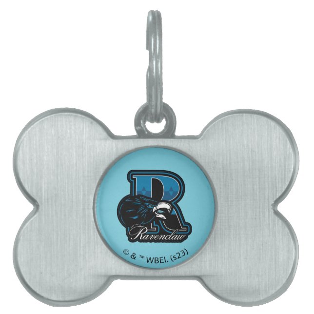 ハリーポッター™ | RAVENCLAW™アスレティックバッジ ペットネームタグ (正面)