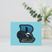 ハリーポッター™ | RAVENCLAW™アスレティックバッジ ポストカード (スタンド正面)