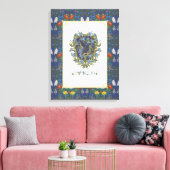 ハリーポッター™ | RAVENCLAW™クレスト キャンバスプリント (インサイチュ (リビング))