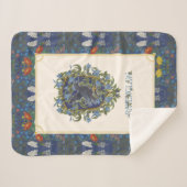 ハリーポッター™ | RAVENCLAW™クレスト シェルパブランケット (正面(横))