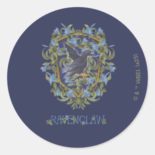 ハリーポッター™ | RAVENCLAW™クレスト ラウンドシール (正面)