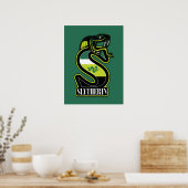 ハリーポッター™ | SLYTHERIN™アスレティックバッジ ポスター (キッチン)