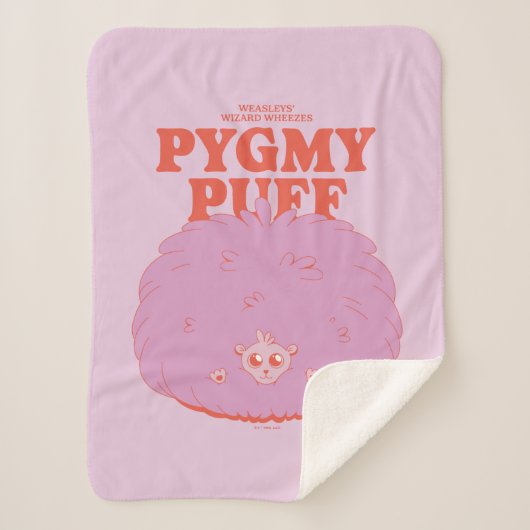 ハリーポッター™ | Weasley's Wizard Pygmy Puff シェルパブランケット (正面)