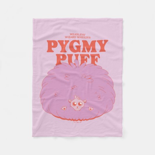 ハリーポッター™ | Weasley's Wizard Pygmy Puff フリースブランケット (正面)