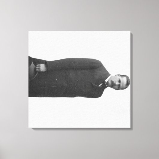 ハリーロンガボー「サンダンスキッド」ポートレート キャンバスプリント (正面)